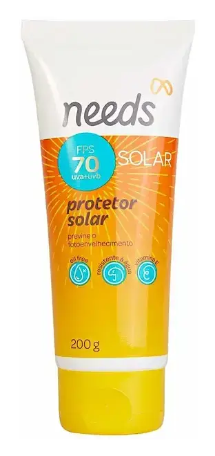 Needs Protetor Solar Corporal Needs Antiox Protect SPF 70