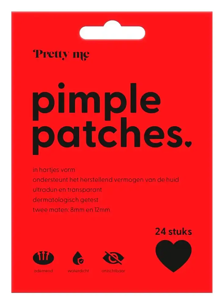 Pretty Me Heart Pimple Patches