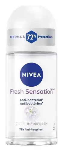Nivea Fresh Sensation Anti-Bacterial 72h Anti-Perspirant Deodorant Roll-On