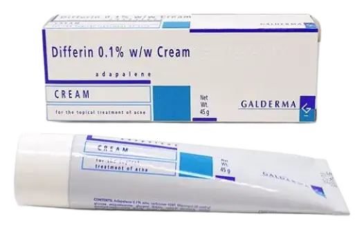 Differin 0.1% w/w Cream