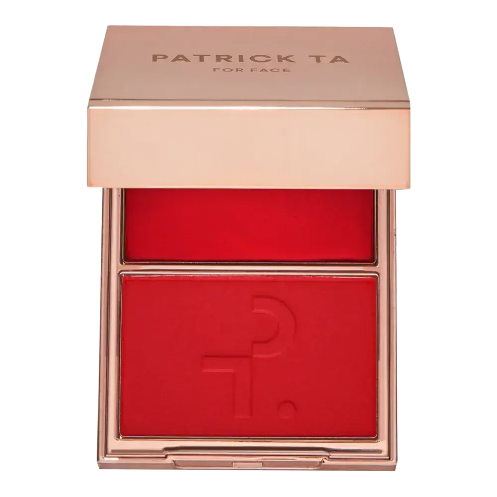 Patrick Ta Major Beauty Headlines - Double-Take Crème & Powder Blush She Left Me On Red