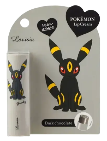 Lovisia Pokémon Lip Cream Blacky Dark Chocolate