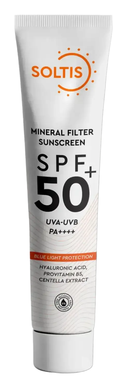Soltis Mineral Filter Sunscreen SPF 50+ PA++++