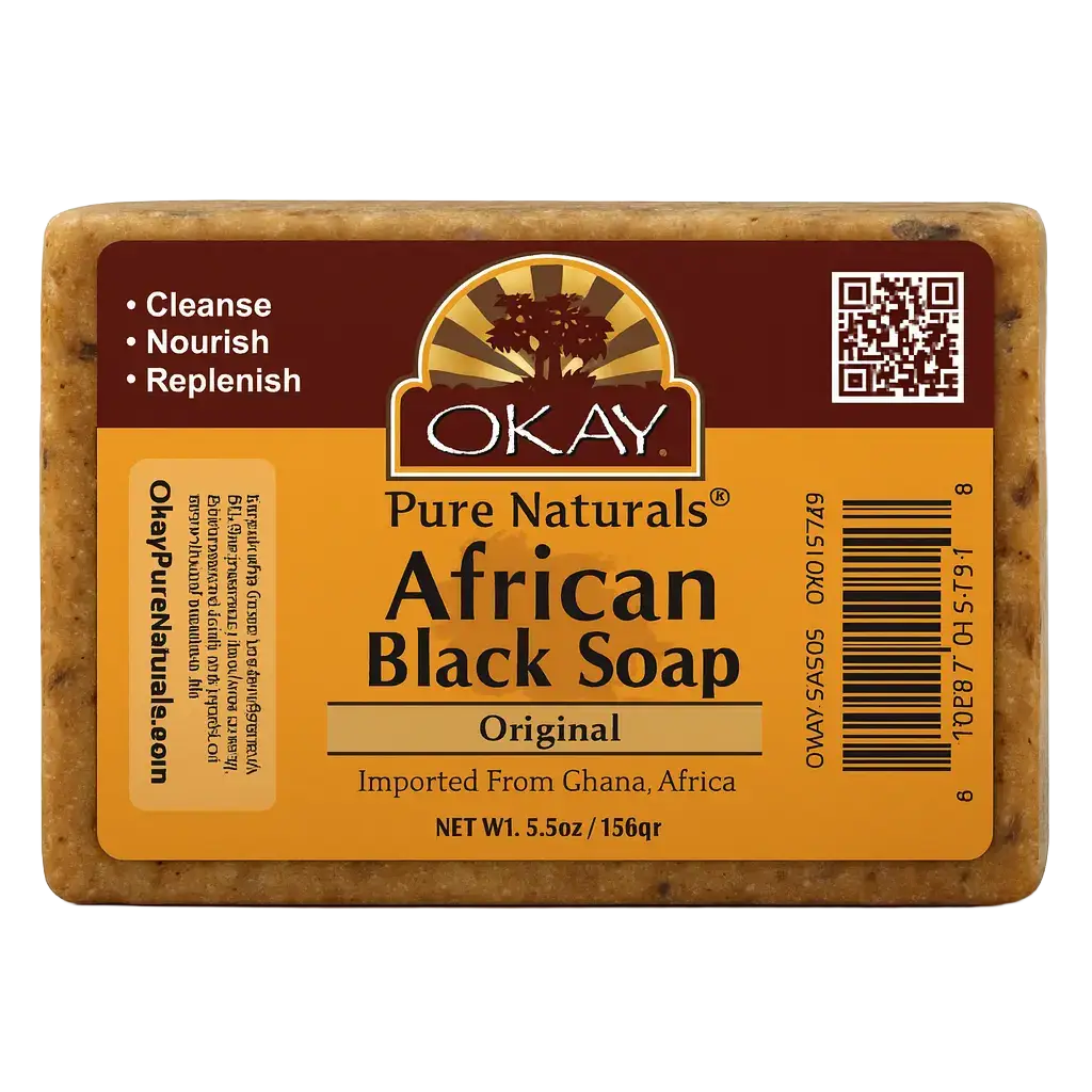 Okay Pure Naturals African Black Soap
