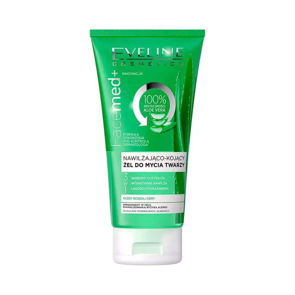 Eveline Moisturizing & Soothing Facial Wash Gel With Aloe Vera
