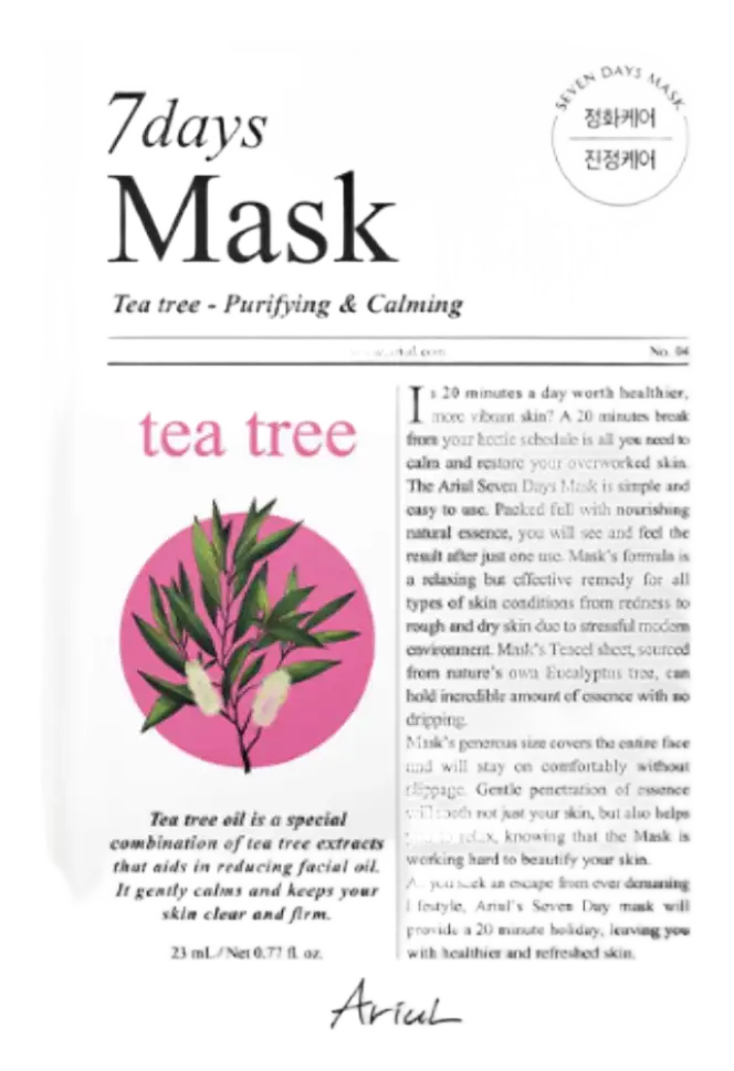 Ariul 7 Days Mask Tea Tree