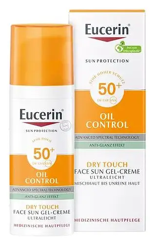 Eucerin Oil Control Face Sun Gel-Creme LSF 50+