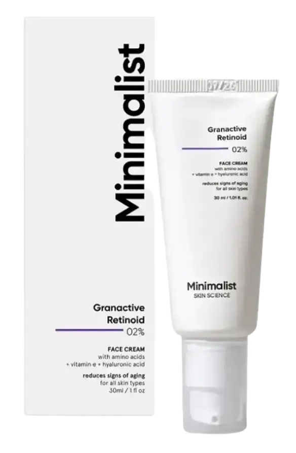 Minimalist Granactive Retinoid 2% Face Cream