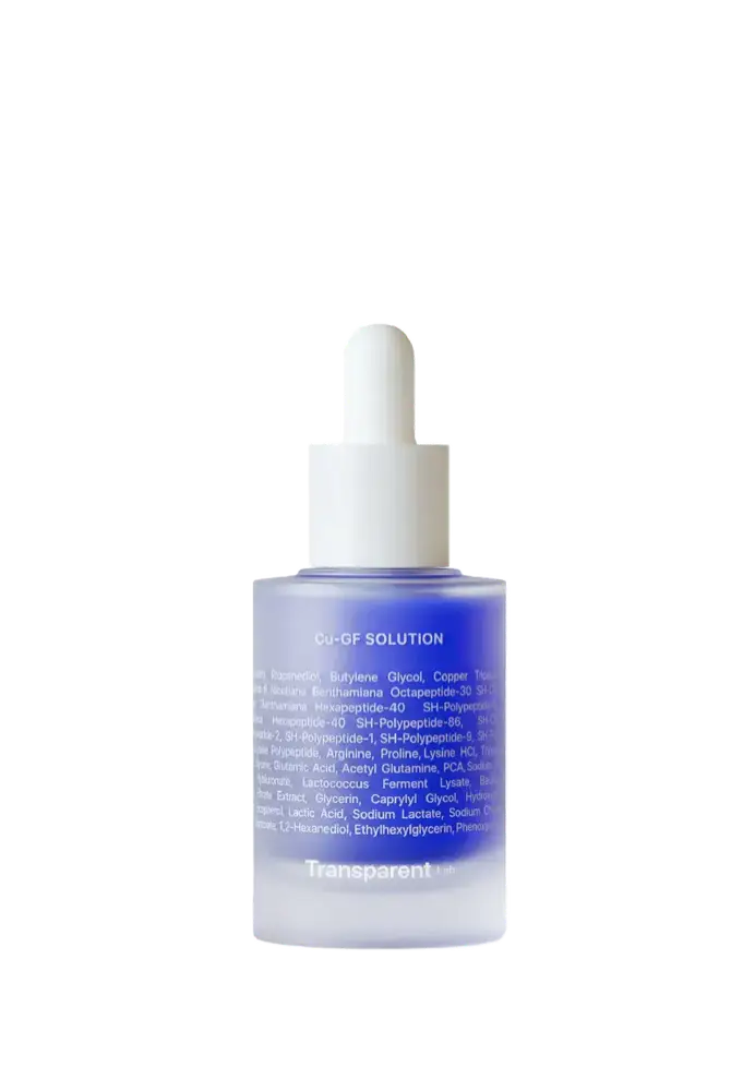 Transparent Lab Cu-GF Solution