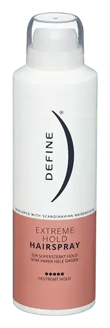 Define Extreme Hold Hairspray