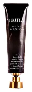 Truly 24k Gold Black Soap Impurity Cleanser