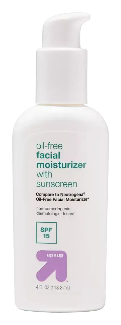 up&up Oil-Free Facial Moisturizer With Sunscreen SPF15