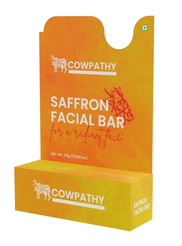 Cowpathy Saffron Facial Bar