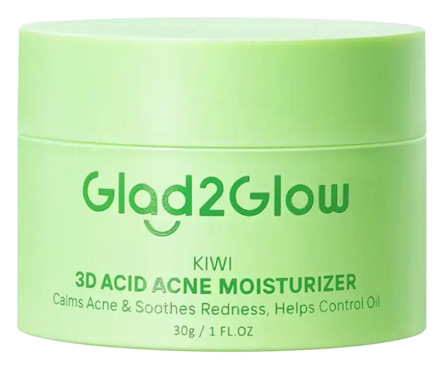 Glad2Glow Kiwi 3D Acid Acne Moisturizer