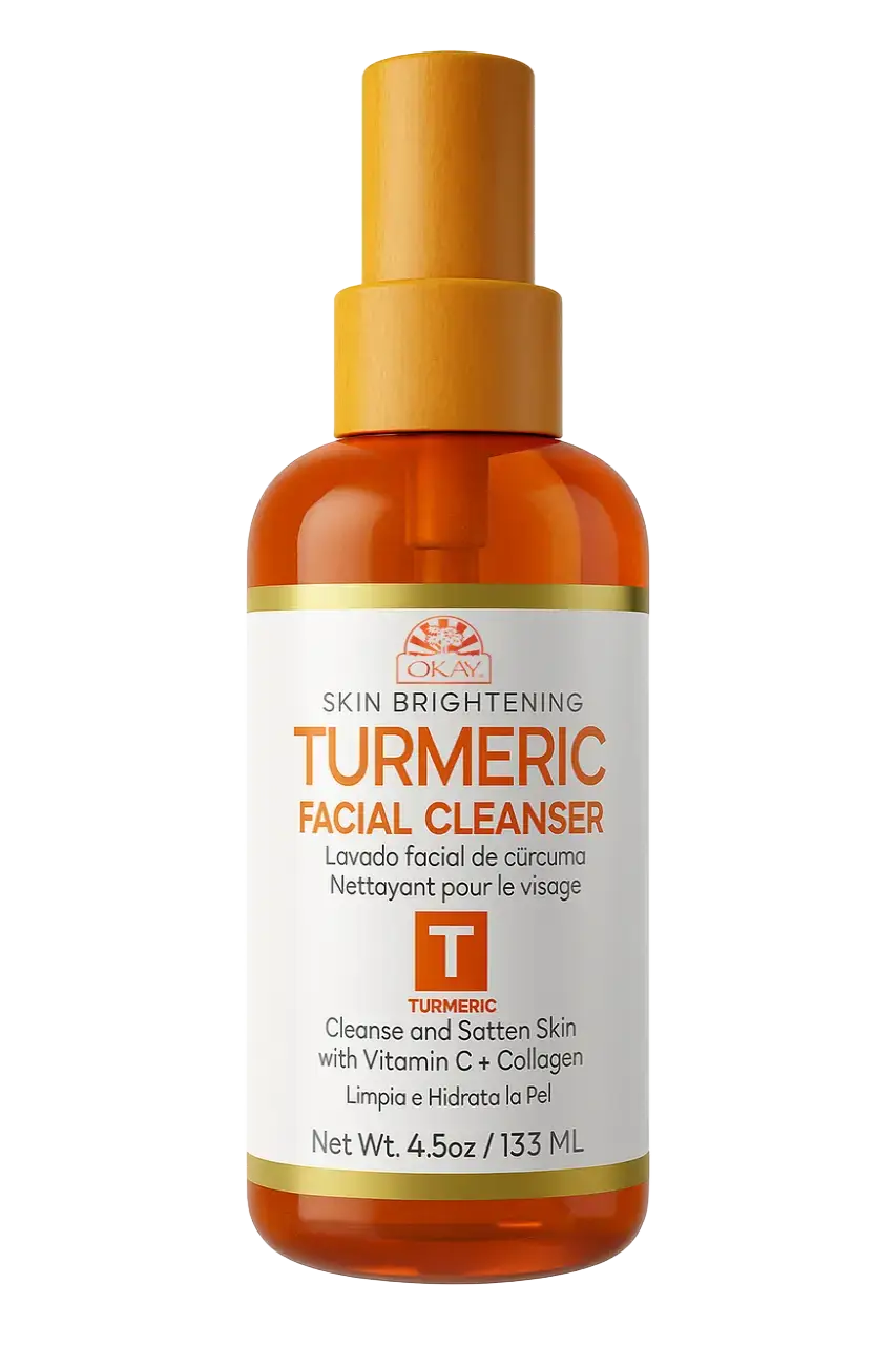 Okay Pure Naturals Skin Brightening Turmeric Facial Cleanser