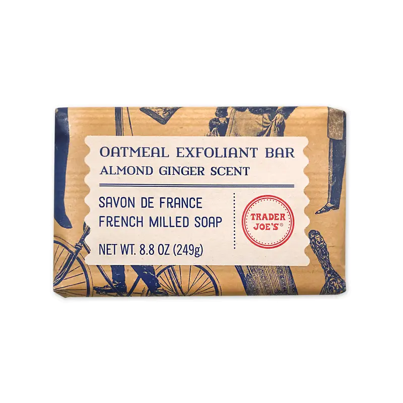 Trader Joe's Almond Ginger Scent Oatmeal Exfoliant Bar