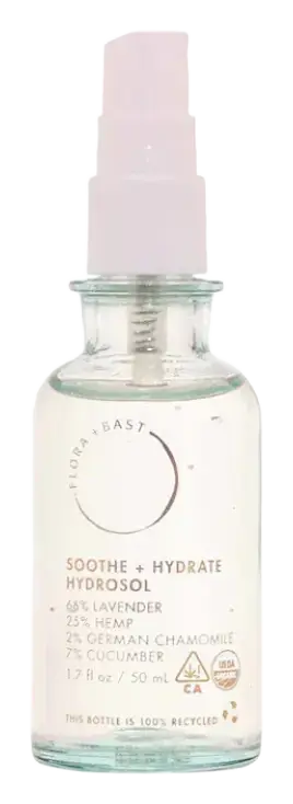 Flora + Bast Soothe + Hydrate Barrier Building Hydrosol Mist