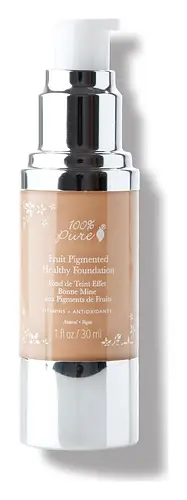 100% Pure Fruit Pigmented Healthy Foundation Peach Bisque