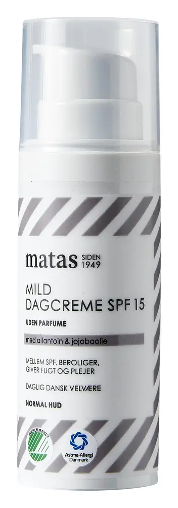 Matas Mild Dagcreme SPF 15
