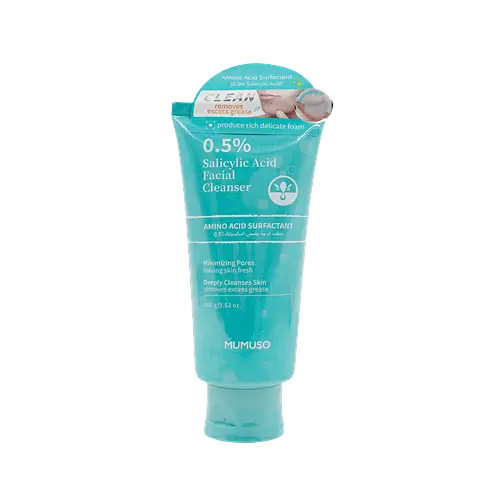 Mumuso 0.5% Salicylic Acid Facial Cleanser