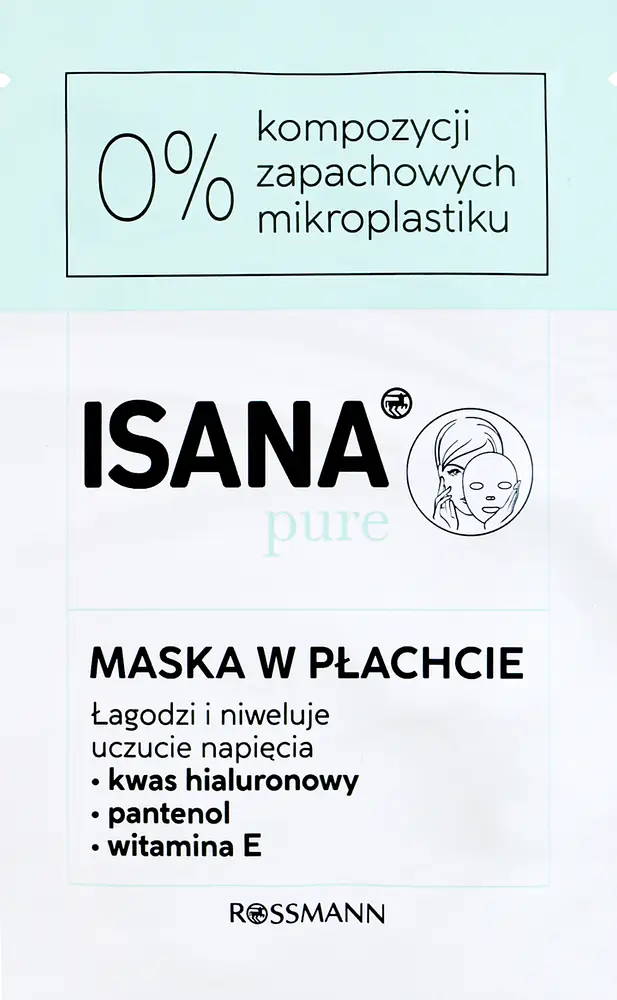 ISANA Pure Maska W Płachcie