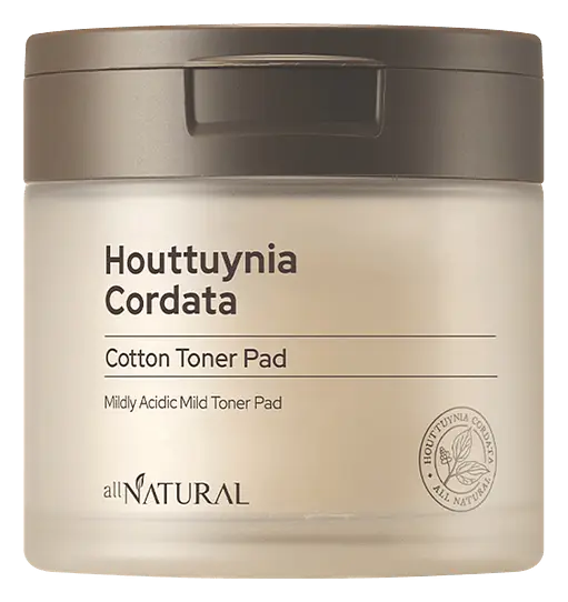 All Natural Houttuynia Cordata Cotton Toner Pad