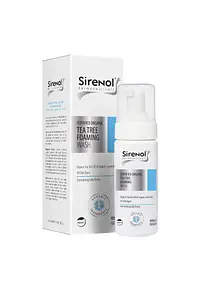 Sirenol Dermaceuticals Organic Tea Tree Foaming Wash