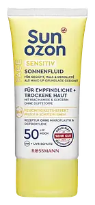 Sunozon Face Sonnenfluid Sensitiv SPF 50