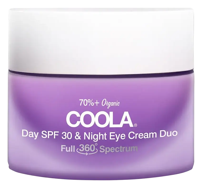 COOLA Full Spectrum 360 Day SPF 30 & Night Organic Eye Cream Duo