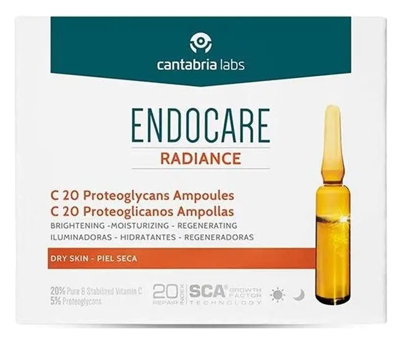 Endocare Radiance C20 Proteoglycans Ampoules For Dry Skin