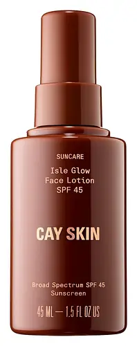 CAY SKIN Isle Glow Face Moisturizer with SPF 45 and Niacinamide
