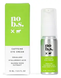 No B.S. Caffeine eye cream