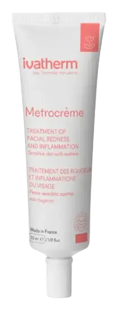 Ivatherm Metrocreme Treatment Of Facial Redness And Inflammation