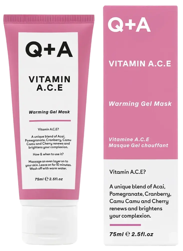 Q + A Vitamin A.C.E Warming Gel Mask