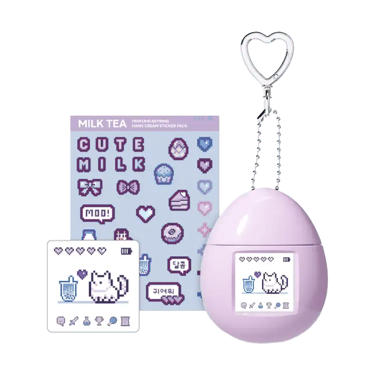Mumchit Perfumed Keyring Hand Cream Milk Tea