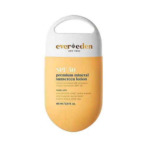 Evereden SPF 50 Premium Mineral Sunscreen Lotion