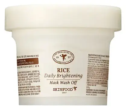 Skinfood Rice Daily Brightening Mask Wash Off