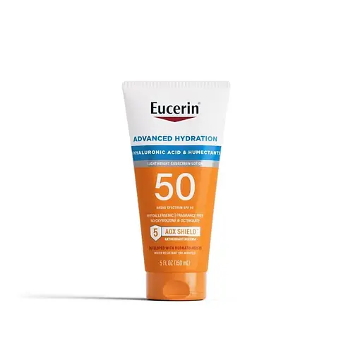 Eucerin Advanced Hydration Lightweight Sunscreen Lotion SPF 50 US