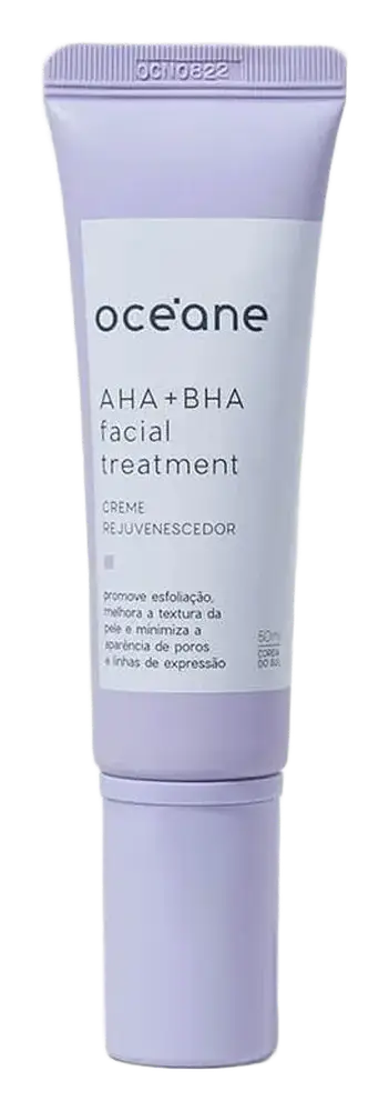 Oceane Creme Rejuvenescedor Lavável AHA + BHA Facial Treatment