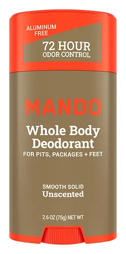 Mando Whole Body Deodorant Stick Unscented