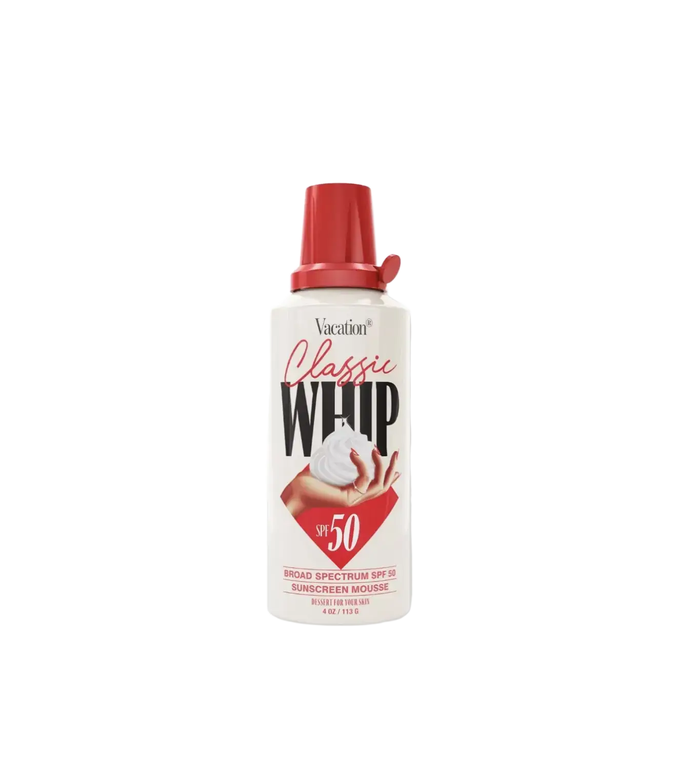 Vacation Classic Whip SPF 50 Sunscreen Mousse