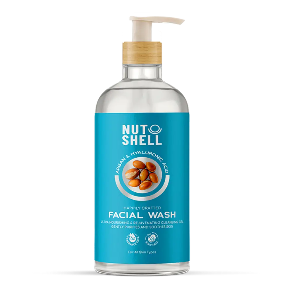 Nutshell Argan & Hyaluronic Acid Facial Wash