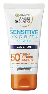 Garnier Ambre Solaire Sensitive Expert Gel-Cream SPF 50+ Germany