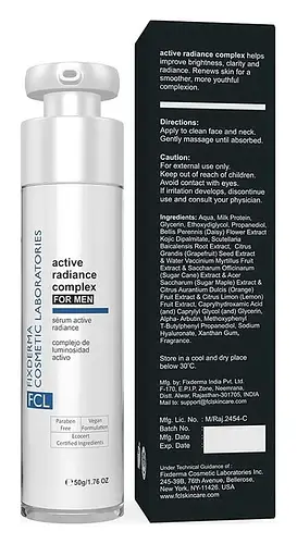 Fixderma Cosmetic Laboratories Active Radiance Complex Face Serum For Men