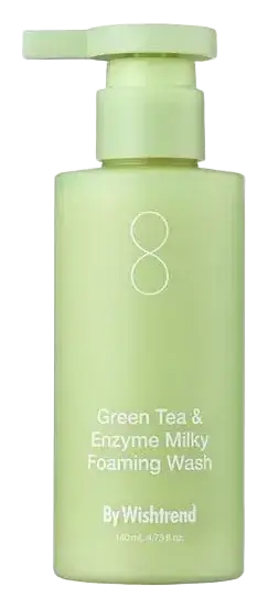 By WishTrend Green Tea & Enzyme Milky Foaming Wash