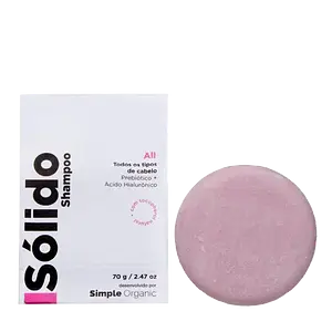 Simple Organic Isolido Shampoo Em Barra All