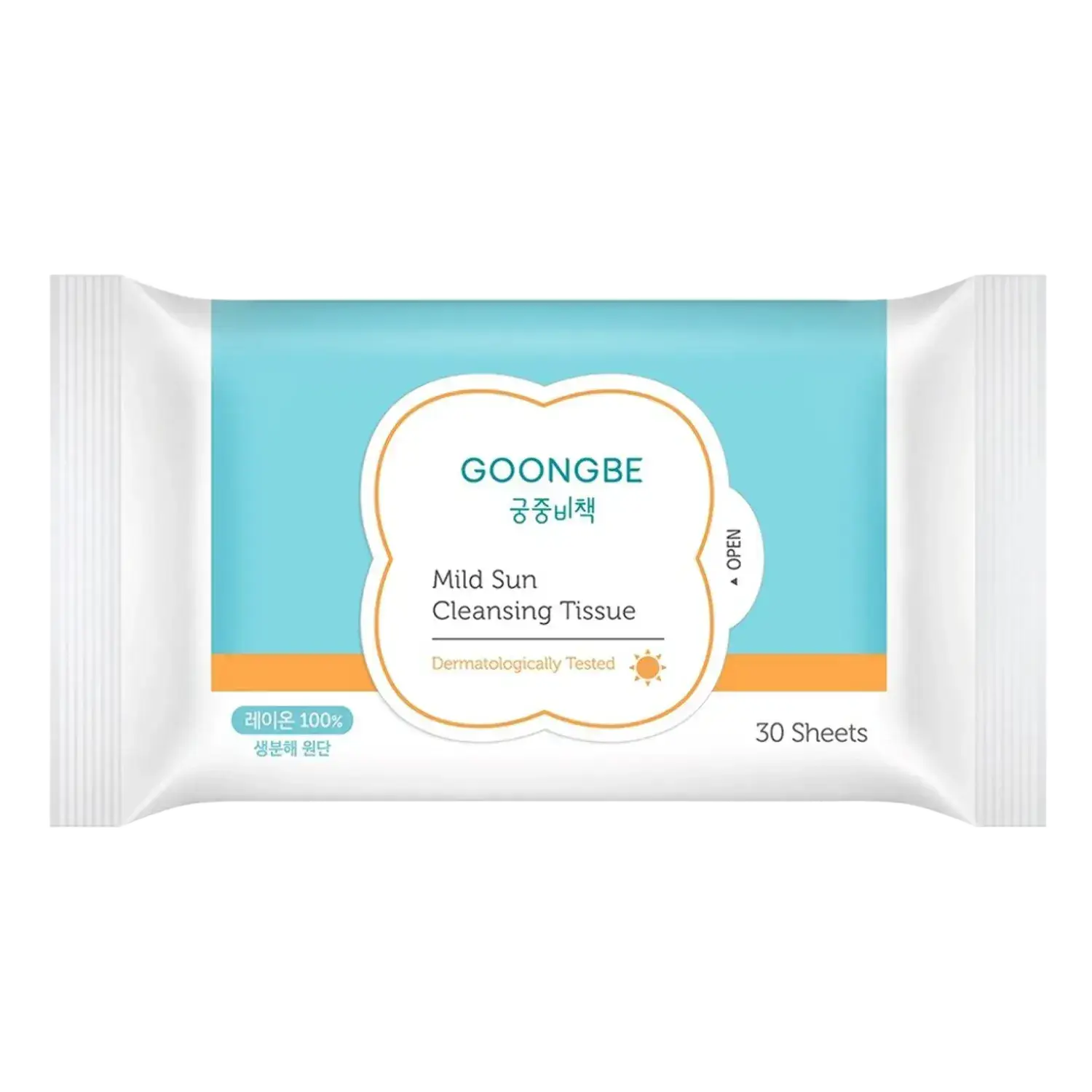 Goongbe Mild Sun Cleansing Tissue