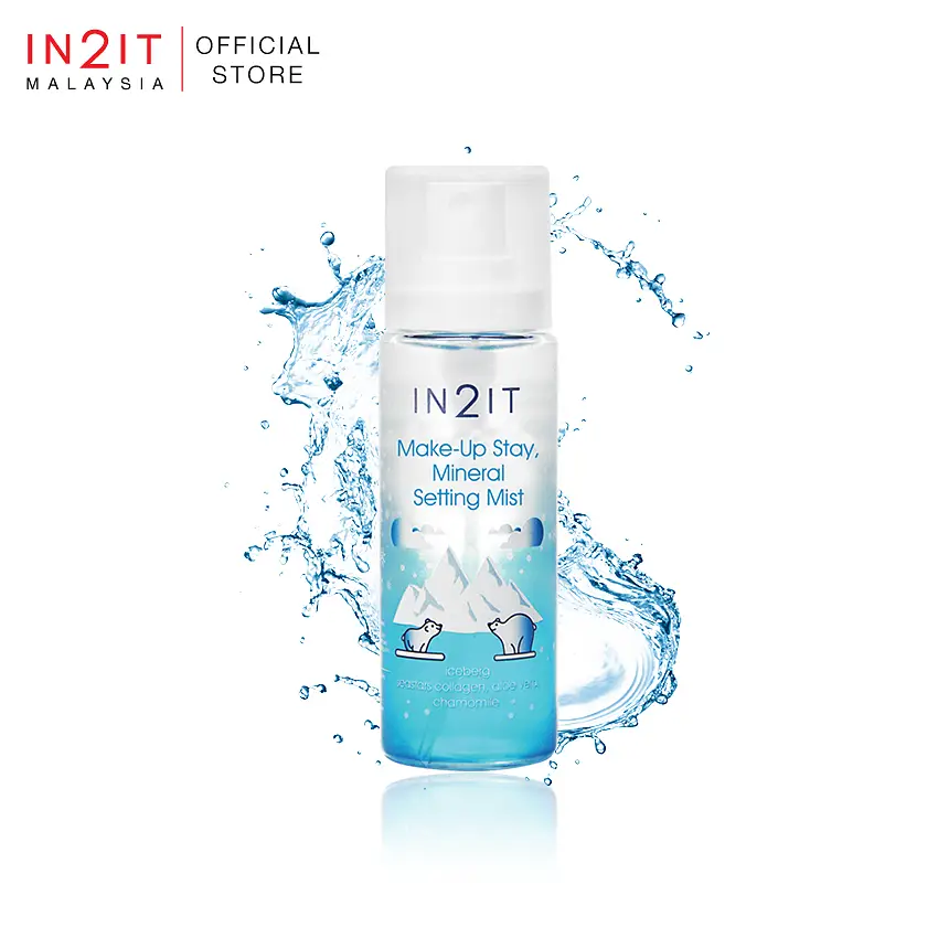 IN2IT Make-up Stay, Mineral Setting Mist