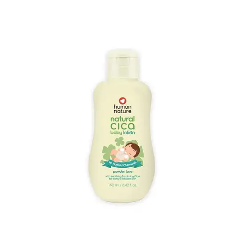 Human Nature Natural Cica Baby Lotion Powder Love