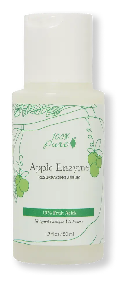 100% Pure 10% Fruit Acids Apple Enzyme Resurfacing Serum